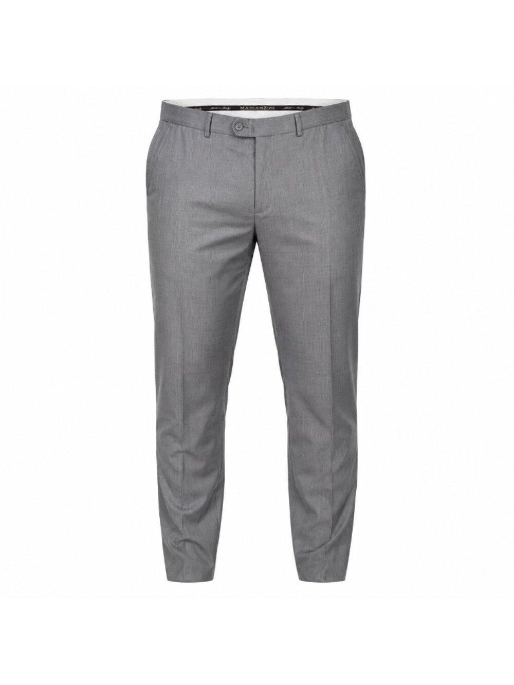 Manzini Super 120’s Men’s Size 38 Gray Dress Pants Made in Italy Wool Blend